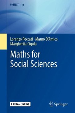 Maths for Social Sciences - Peccati, Lorenzo;D'Amico, Mauro;Cigola, Margherita