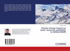 Climate change impact on water resources availability in GANGA BASIN
