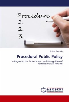 Procedural Public Policy Cover Procedural Public Policy