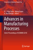 Advances in Manufacturing Processes (eBook, PDF)