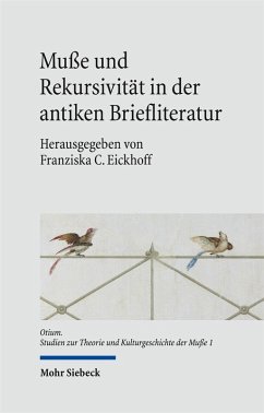 Cover Muße und Rekursivität in der antiken Briefliteratur (eBook, PDF)
