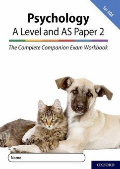 The Complete Companions for AQA Fourth Edition: 16-18: AQA Psychology A Level: Year 1 and AS Paper 2 Exam Workbook - McIlveen, Rob; Compton, Clare
