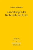 Auswirkungen des Baubetriebs auf Dritte (eBook, PDF)