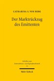 Der Marktrückzug des Emittenten (eBook, PDF)