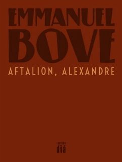 Aftalion, Alexandre - Bove, Emmanuel