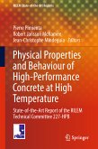 Physical Properties and Behaviour of High-Performance Concrete at High Temperature (eBook, PDF)