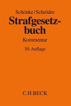 Strafgesetzbuch - Schönke, Adolf;Schröder, Horst