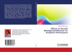 Effects of Socially Maladjusted Behavior on Academic Performance - Simiyu, Elizabeth Nelima