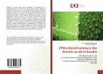 Effets Biostimulateurs des Extraits ou de la Poudre