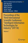 Proceedings of the Third International Scientific Conference ¿Intelligent Information Technologies for Industry¿ (IITI¿18)
