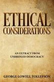 Ethical Considerations (eBook, ePUB)