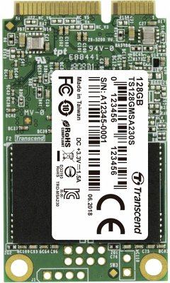 Transcend SSD MSA230S 128GB mSATA SATA III