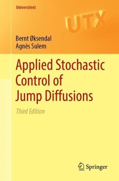 Applied Stochastic Control of Jump Diffusions - Øksendal, Bernt;Sulem, Agnès