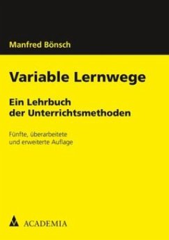 Variable Lernwege - Bönsch, Manfred