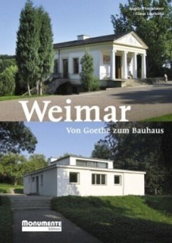 Cover Weimar. Von Goethe zum Bauhaus