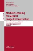 Machine Learning for Medical Image Reconstruction (eBook, PDF)