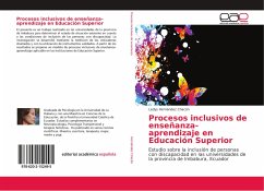 Procesos inclusivos de enseñanza-aprendizaje en Educación Superior - Hernández Chacón, Ledys