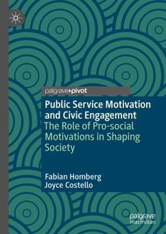 Public Service Motivation and Civic Engagement - Homberg, Fabian;Costello, Joyce