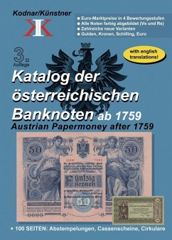 Katalog der österreichischen Banknoten ab 1759 - Kodnar, Johann; Künstner, Norbert