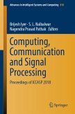 Computing, Communication and Signal Processing (eBook, PDF)
