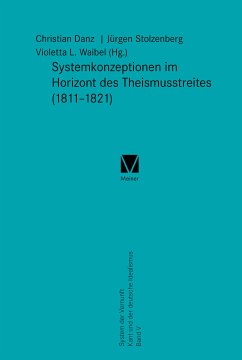 Systemkonzeptionen im Horizont des Theismusstreites (1811–1821) (eBook, PDF)