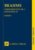 Streichsextett Nr. 1 B-dur op. 18, 2 Violinen, 2 Violen, 2 Violoncelli, Studien-Edition