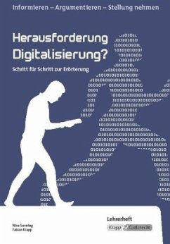 Cover Herausforderung Digitalisierung - Lehrerheft