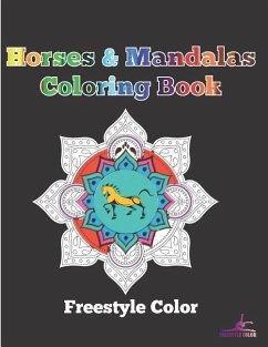 Horses & Mandalas Coloring Book - Color, Freestyle