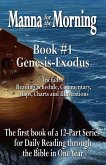 Manna for the Morning, Book #1: Genesis - Exodus