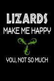 Lizards Make Me Happy, You, Not So Much