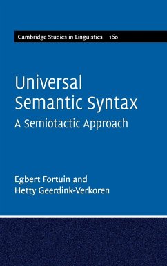 Universal Semantic Syntax - Fortuin, Egbert; Geerdink-Verkoren, Hetty