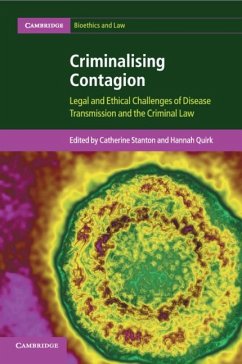 Cover Criminalising Contagion