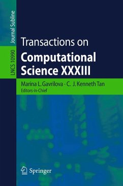 Transactions on Computational Science XXXIII (eBook, PDF)