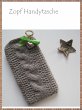 Strickanleitung Handyhülle mit Zopf... - Bild 1