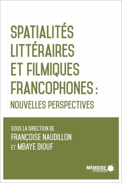Cover Spatialites litteraires et filmiques francophones (eBook, ePUB)