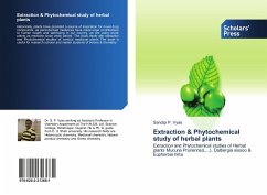 Extraction & Phytochemical study of herbal plants - Vyas, Sandip P.