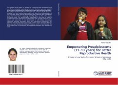 Empowering Preadolescents (11¿13 years) for Better Reproductive Health