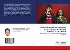 Empowering Preadolescents (11¿13 years) for Better Reproductive Health - Vasudev, Kavita