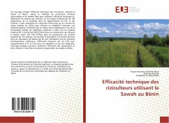 Efficacité technique des riziculteurs utilisant le Sawah au Bénin - Akpa, Kuassi Auxence Aristide;Arouna, Aminou;Olounlade, Ambaliou O.