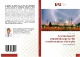 Environnement d'apprentissage sur les transformations d'énergies