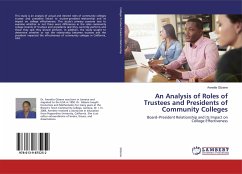 An Analysis of Roles of Trustees and Presidents of Community Colleges