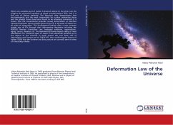 Deformation Law of the Universe