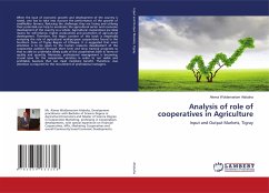 Analysis of role of cooperatives in Agriculture