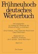 Frühneuhochdeutsches Wörterbuch, Band... - Bild 1