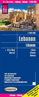 Reise Know-How Landkarte Libanon / Lebanon (1:200.000) - Peter Rump, Reise Know-How Verlag