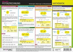 Info-Tafel Potenzrechnung - Schulze, Michael