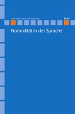 Normalität in der Sprache (eBook, PDF)