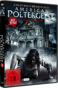 Poltergeist 1-11 Legacy Box-Edition (4 DVDS) - Roberts,Eric/Barrera,Nicholas/Kove,Marti