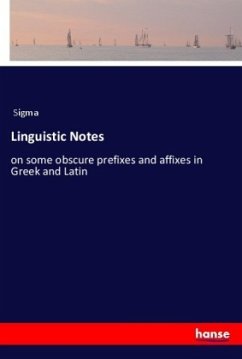 Linguistic Notes - Sigma,