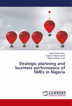 Strategic planning and business performance of SMEs in Nigeria